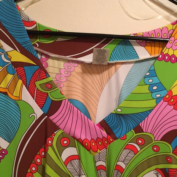 Trina Turk Beach Cover Up/Flowy Top, size M - Picture 3 of 7